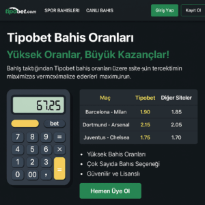 Tipobet spor bahisleri