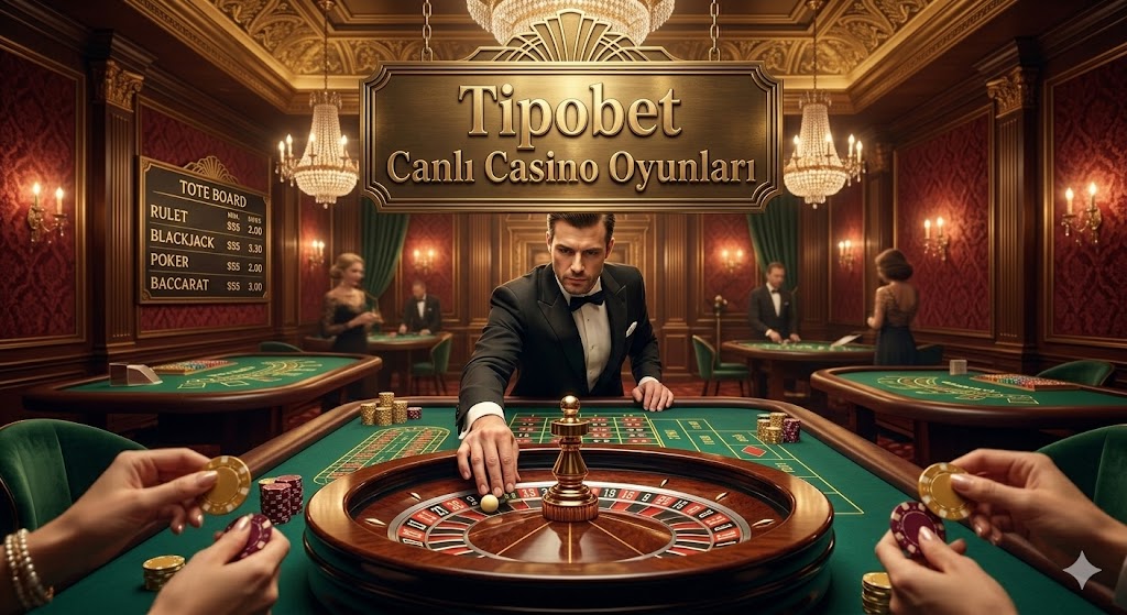 Tipobet canlı casino oyunları