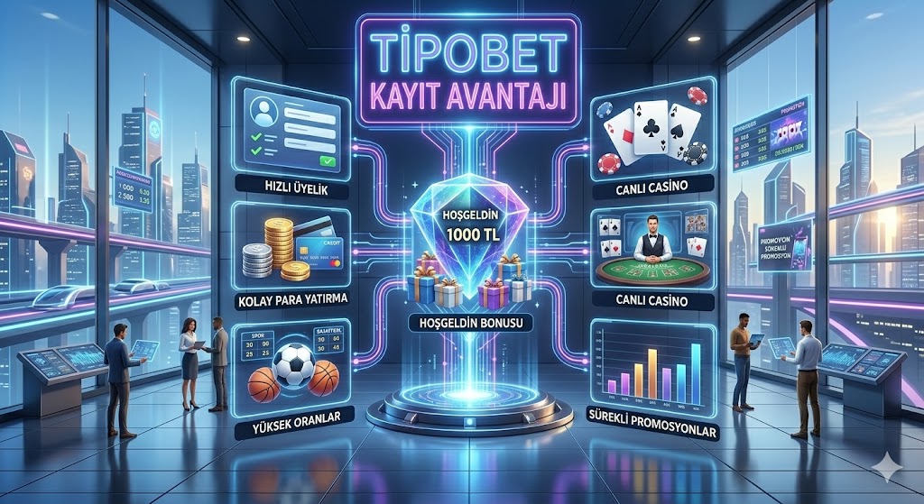 Tipobet kayıt avantajı